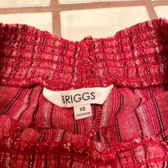 Briggs Red Stripe Shorts - Picture 3 of 5